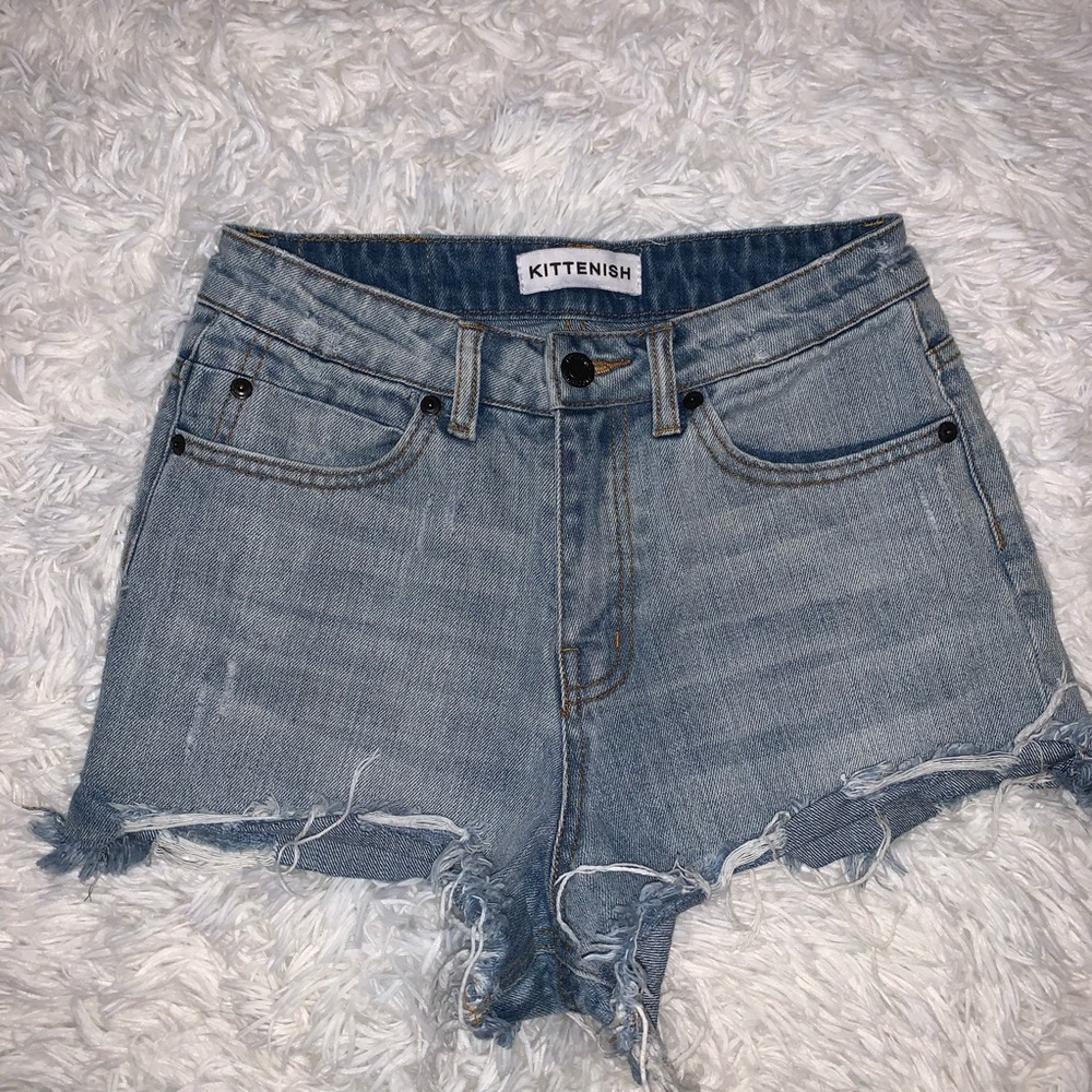 Kittenish Denim Shorts